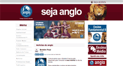 Desktop Screenshot of anglotaubate.com.br