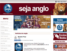 Tablet Screenshot of anglotaubate.com.br